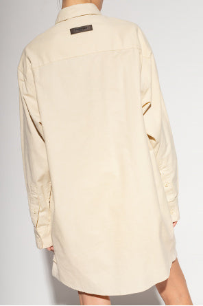 Women's EGG SHELL Oxford Button Down Shirt