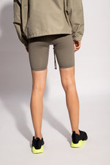 WOMEN ATHLETIC BIKER SHORT CHARCOAL