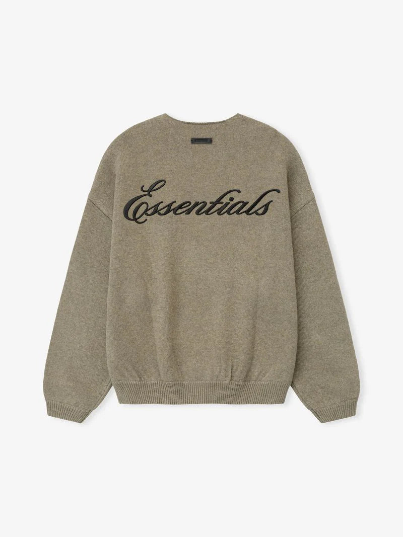 MERINO CREWNECK SWEATER - HOMESTEAD HEATHER