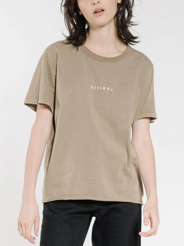 MINIMAL THRILLS RELAXED TEE-MOSS