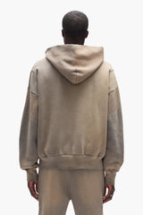 HEAVY WEIGHT FLEECE HOODIE - GRAY