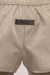 WOMEN RUNNING SHORT TAUPE