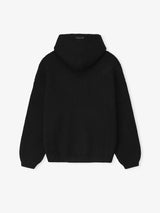 HEAVY WAFFLE 90'S HOODIE - VINTAGE BLACK