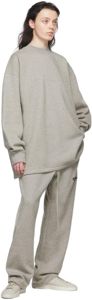 RELAXED CREWNECK Sweatshirt DARK OATMEAL