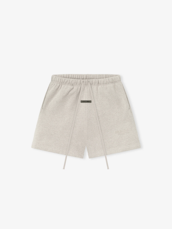 SOCCER FLEECE SWEATSHORT -  HEATHER STONE