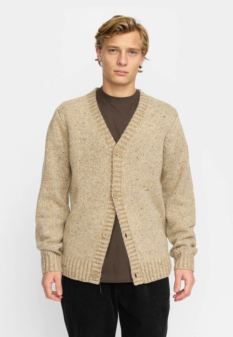 KNIT CARDIGAN - OFFWHITE
