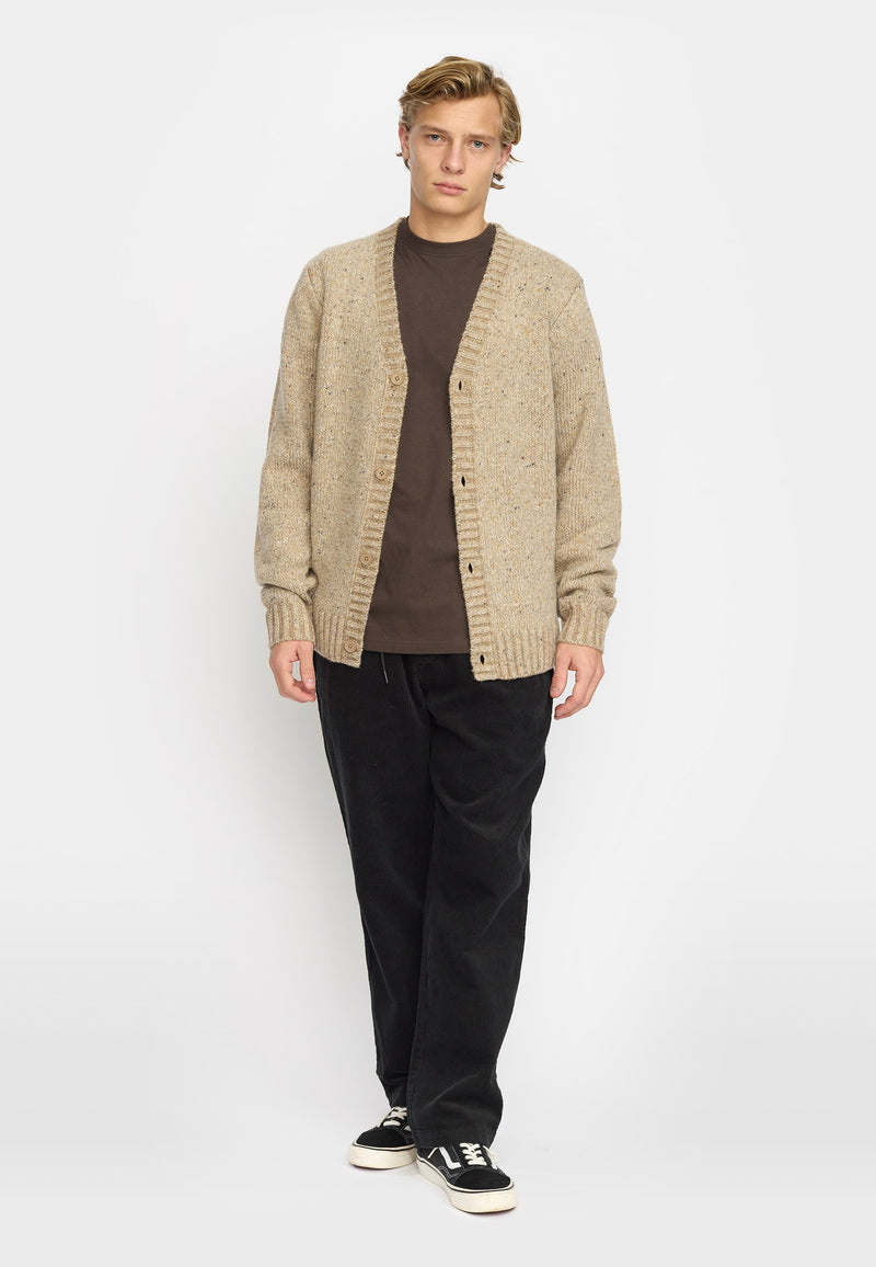 KNIT CARDIGAN - OFFWHITE