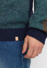 KNIT SWEATER - NAVY