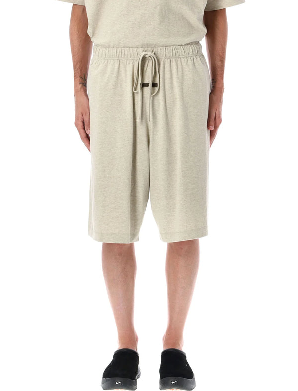 BASKETBALL JERSEY SHORTS - HEATHER STONE