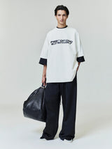 PONTE 90'S TEE - IVORY