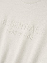 EMBOSSED CLASSIC CREWNECK SWEATER - OATMEAL HEATHER