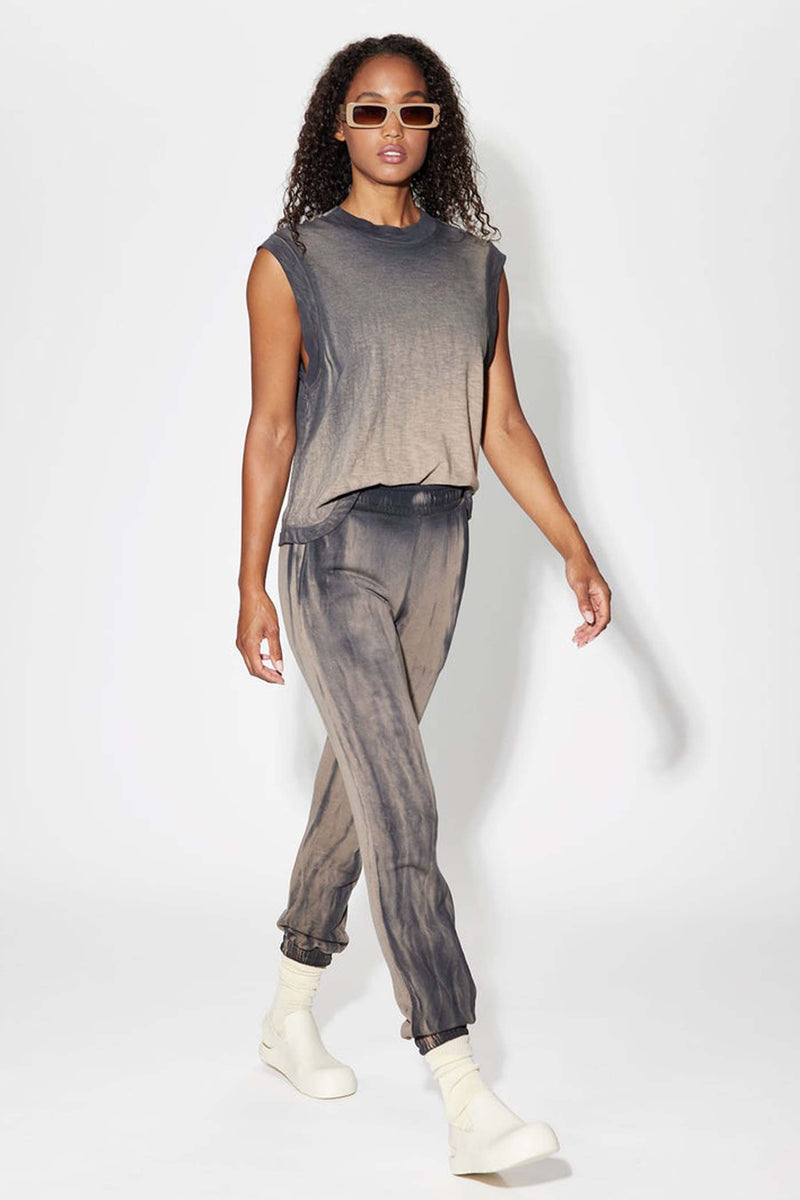 BROOKLYN SWEATPANT FOSSIL MIX
