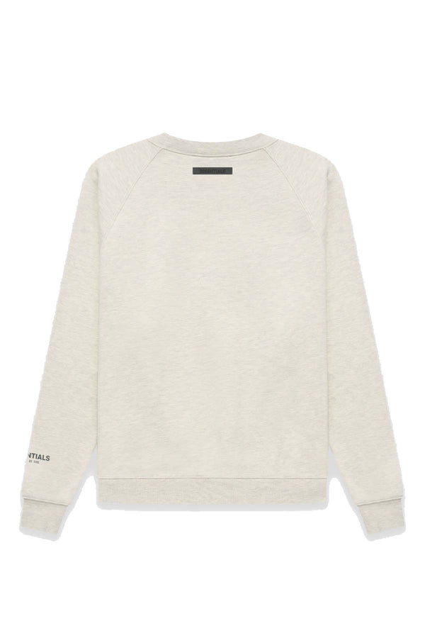 PULLOVER CREWNECK LIGHT HEATHER OATMEAL