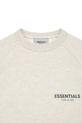 PULLOVER CREWNECK LIGHT HEATHER OATMEAL