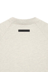 PULLOVER CREWNECK LIGHT HEATHER OATMEAL