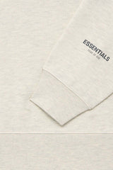 PULLOVER CREWNECK LIGHT HEATHER OATMEAL