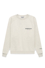 PULLOVER CREWNECK LIGHT HEATHER OATMEAL