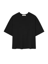 WAFFLE SHORT SLEEVE - JET BLACK