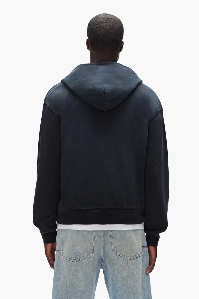 GOTHIC FLAMES - HEAVY WEIGHT FLEECE HOODY