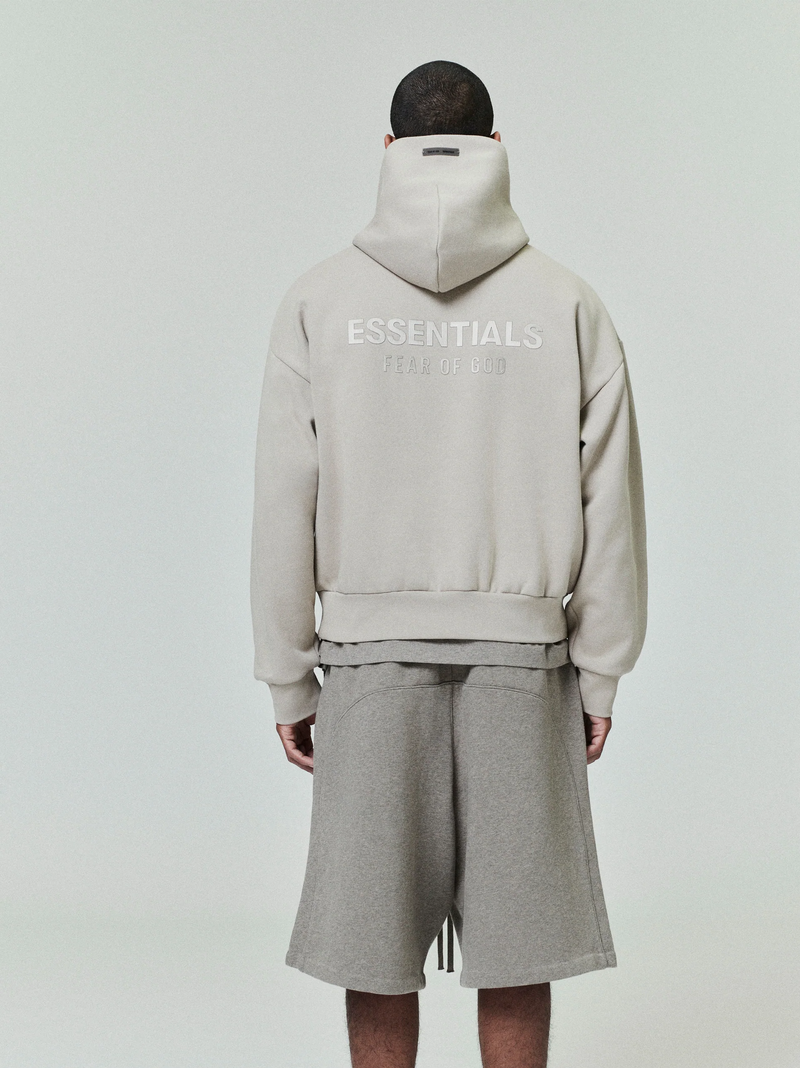 CLASSIC FIT FLEECE HOODIE - TIMBER