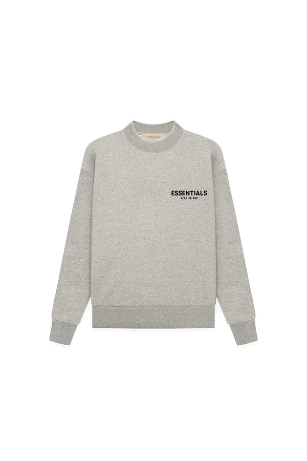 KIDS CREWNECK DARK OATMEAL