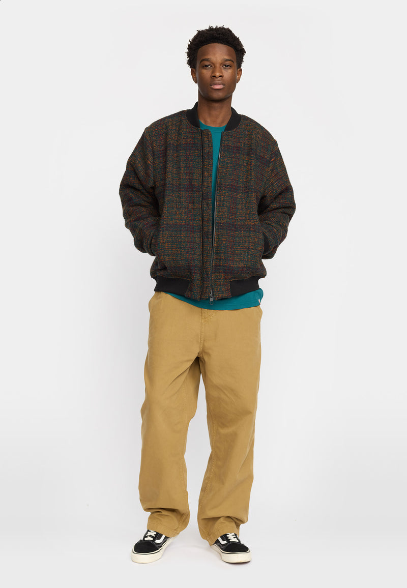 BOMBER JACKET - DARK GREEN