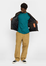 BOMBER JACKET - DARK GREEN