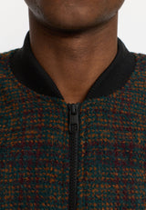 BOMBER JACKET - DARK GREEN