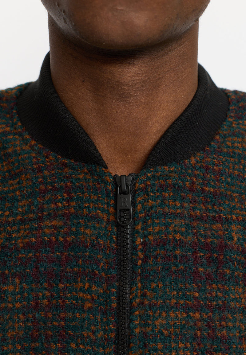 BOMBER JACKET - DARK GREEN