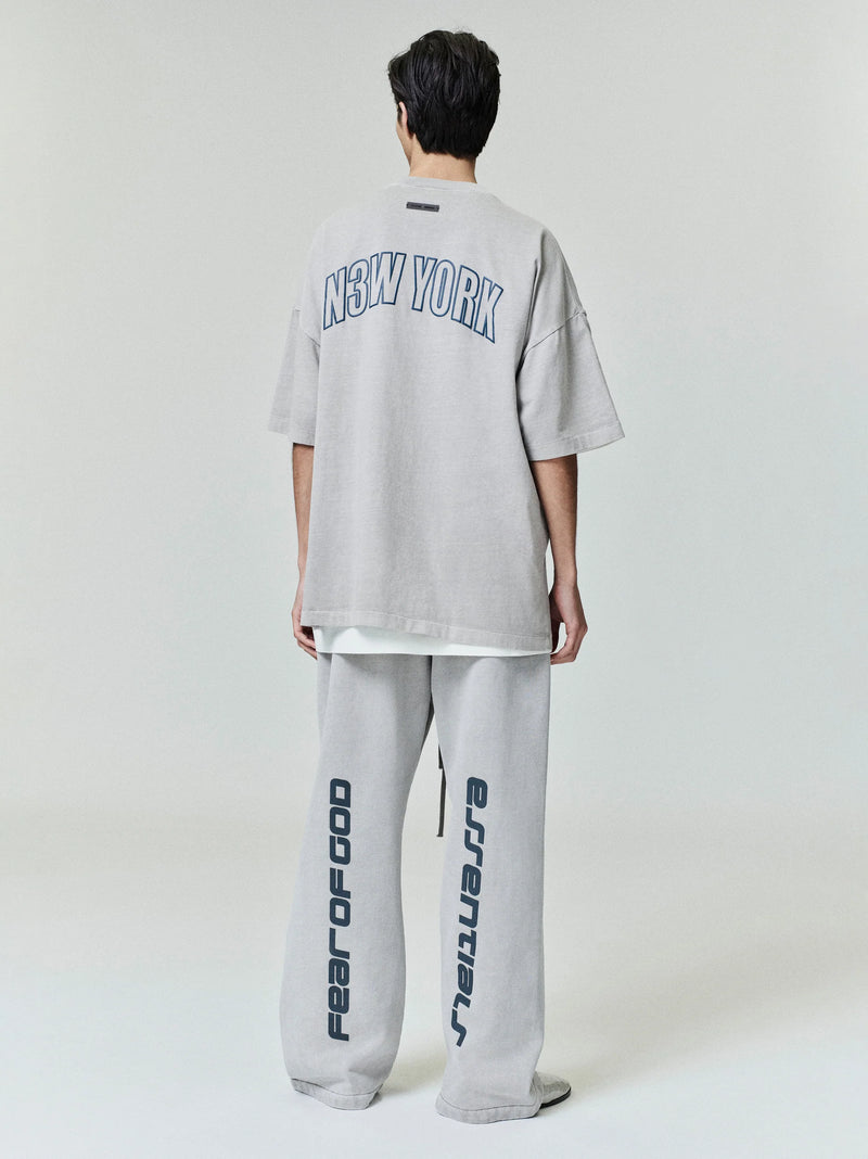 NEW YORK 90'S TEE - SMOKE GREY