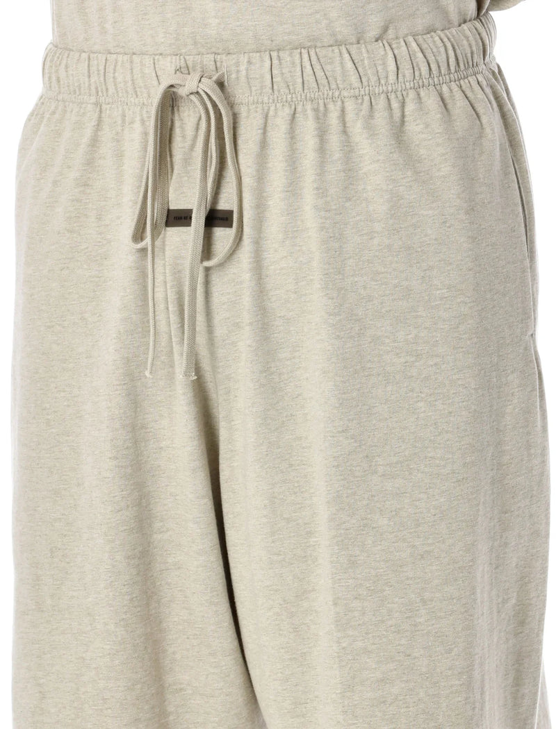 BASKETBALL JERSEY SHORTS - HEATHER STONE
