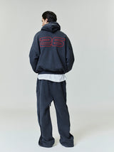 HEAVY FLEECE 90'S HOODIE - IRON GREY