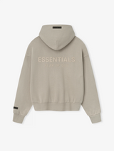 CLASSIC FIT FLEECE ZIP-UP HOODIE - TIMBER