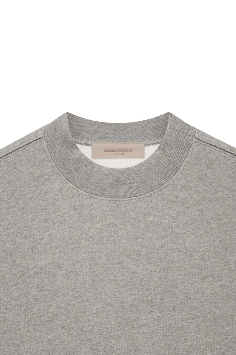 RELAXED CREWNECK Sweatshirt DARK OATMEAL