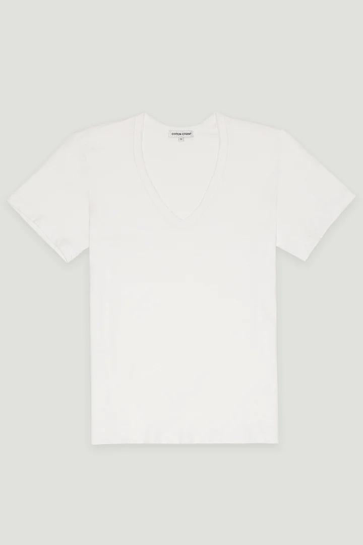 STANDARD V NECK L VINTAGE TURQOIS