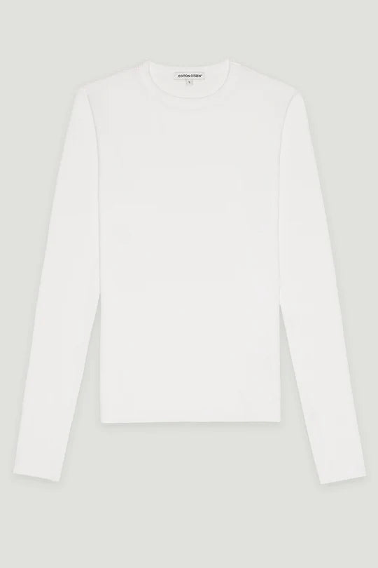 VERONA CREW SHIRT XS FOSSIL CAST