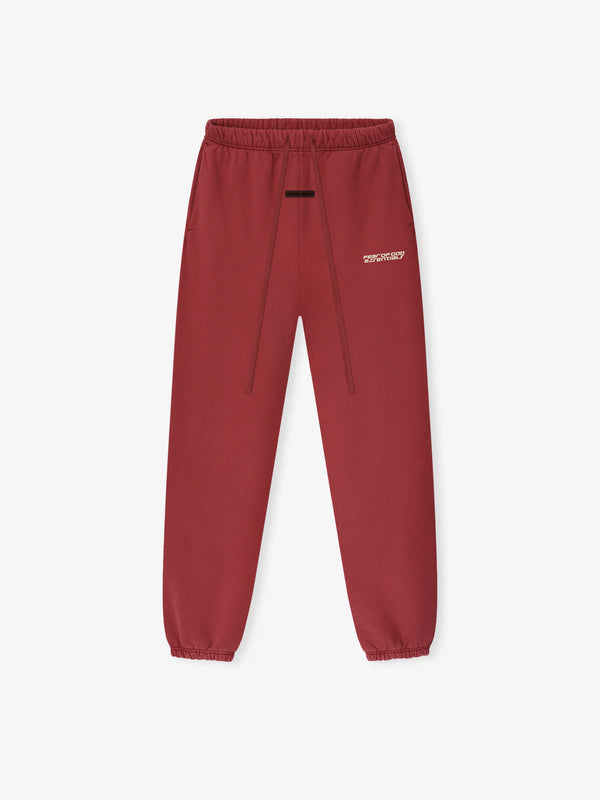 HEAVY FLEECE CLASSIC SWEATPANT - CRIMSON
