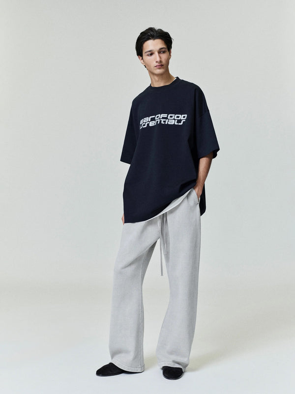 FLARE SWEATPANT - SMOKE GREY