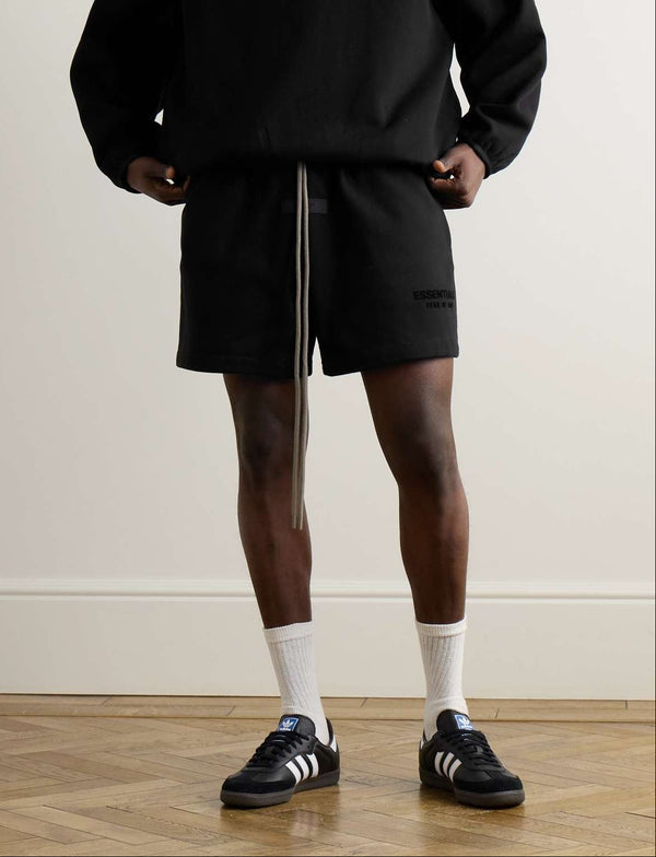 ESSENTIALS SWEATSHORT BLACK