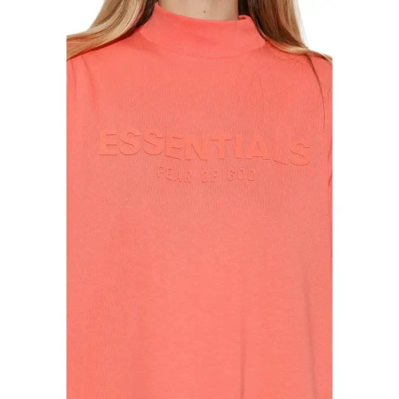 TEE DRESS-CORAL
