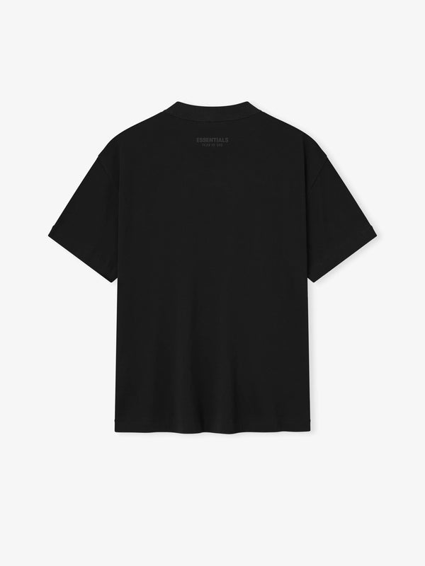 VINTAGE ESSENTIAL FIT T-SHIRT - JET BLACK