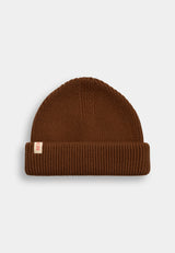 FISHERMAN BEANIE - BROWN