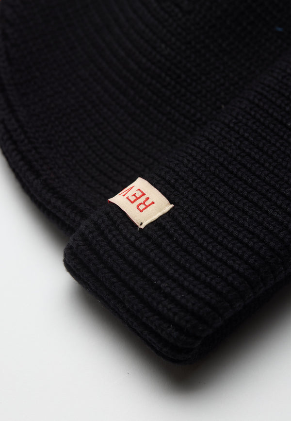 FISHERMAN BEANIE - BLACK