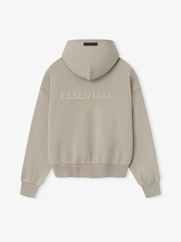 CLASSIC FIT FLEECE HOODIE - TIMBER