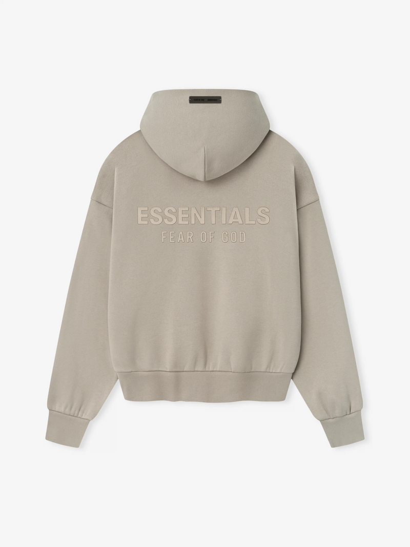CLASSIC FIT FLEECE HOODIE - TIMBER