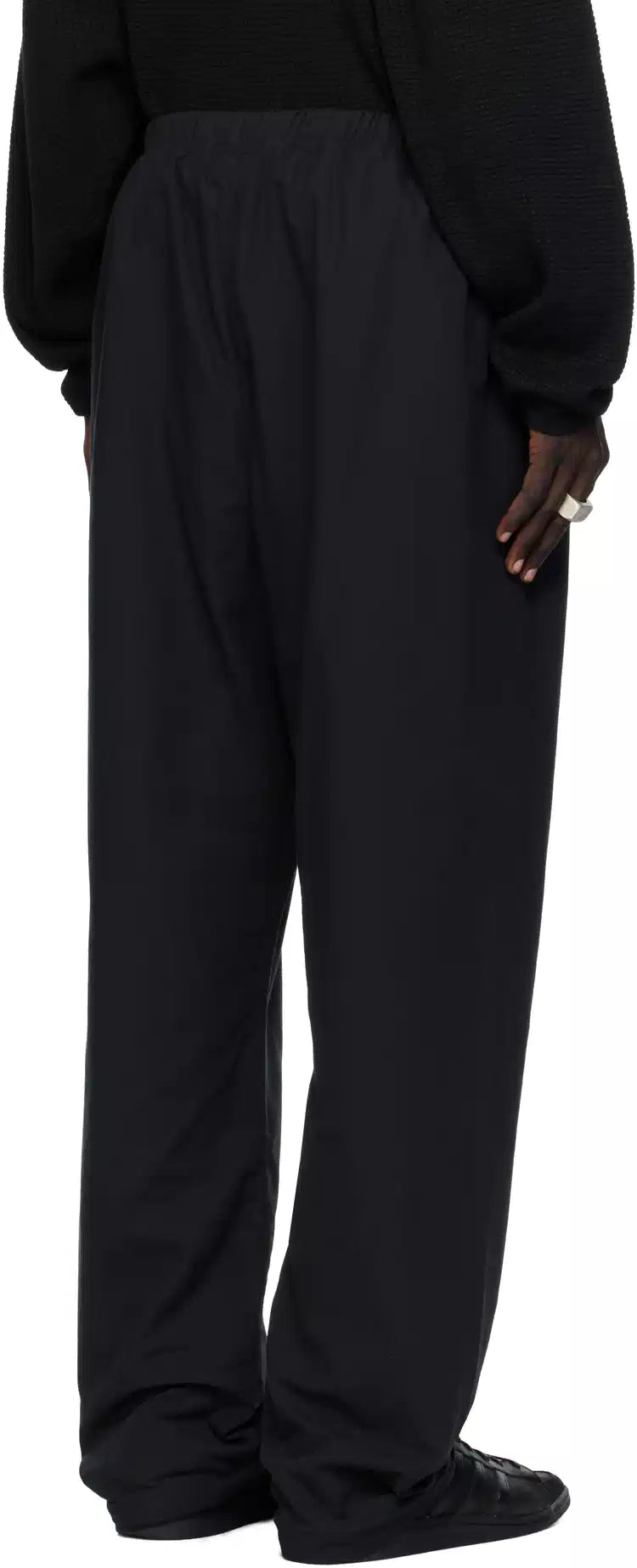 OXFORD RELAXED TRACKPANT - JET BLACK