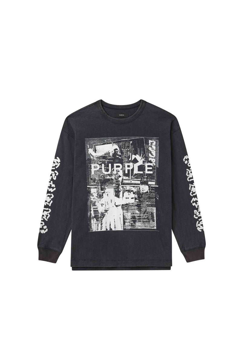 DISCORD LONG SLEEVE TEE - BLACK