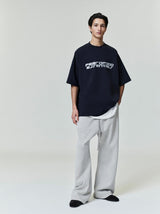 FLARE SWEATPANT - SMOKE GREY