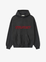 HEAVY FLEECE 90'S HOODIE - IRON GREY