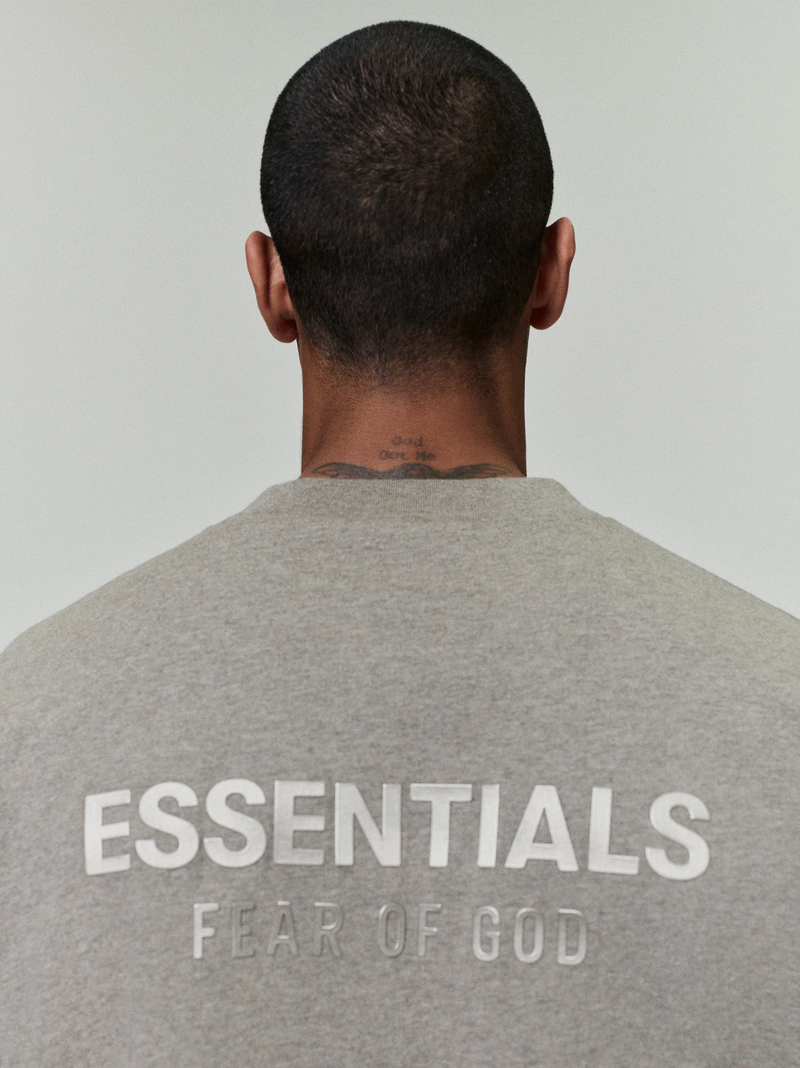 CLASSIC FIT TEE - HEATHER STONE